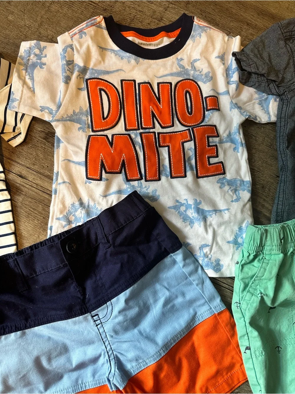 3T Toddler Boy Summer Outfit Lot (3 Sets) Carter’s / Healthtex